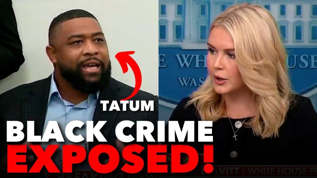 Black Conservative EXPOSES Black on Black Crime At The WHITE HOUSE