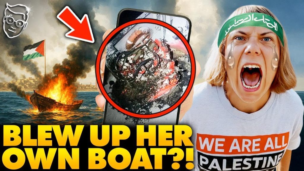 HOAX: Greta Set FIRE to Her Own BOAT For Publicity?! Caught Staging FAKE ‘Attack’ | Video Evidence…