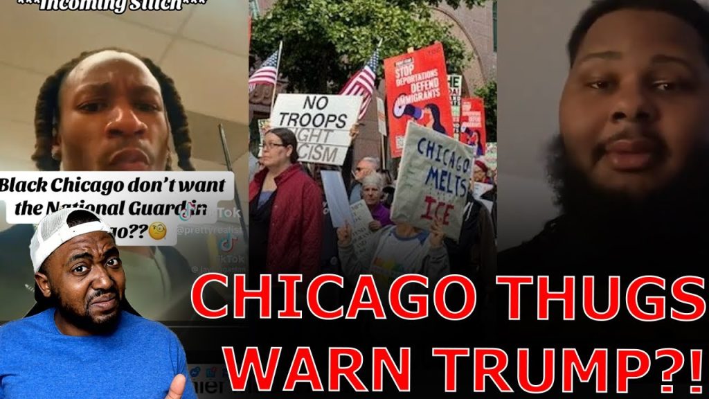 Black Chicago Thugs WARN Trump DON’T SEND National Guard As He Launches Operation Midway Blitz!