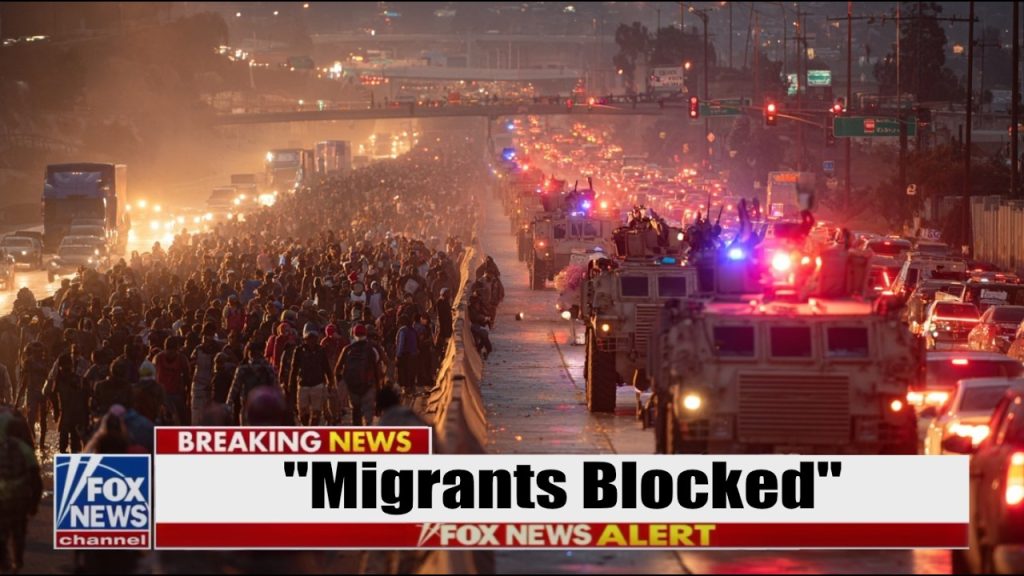 ICE BLOCKS ‘Cartel Caravan’… HAULS ‘Army of Illegals’ BACK TO MEXICO