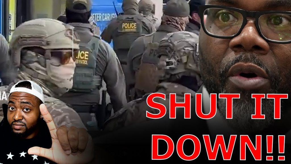 Chicago Residents STUNNED As Federal Agents SWARM Downtown Making Arrests & SHUTTING DOWN ICE Riots!