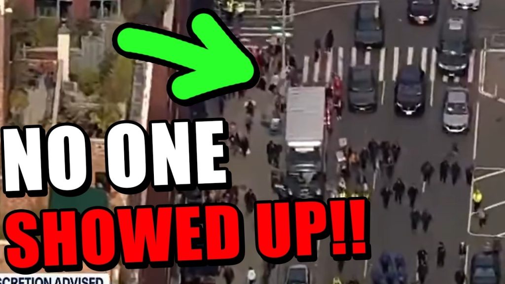 No one showed up to this “NO KINGS” rally!!