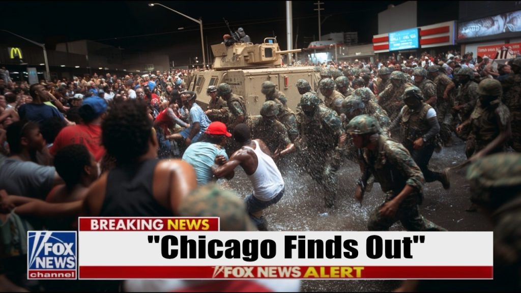 Illegals ASSAULT Chicago’s Center… “Deportation Troops” Respond With BRUTAL FORCE