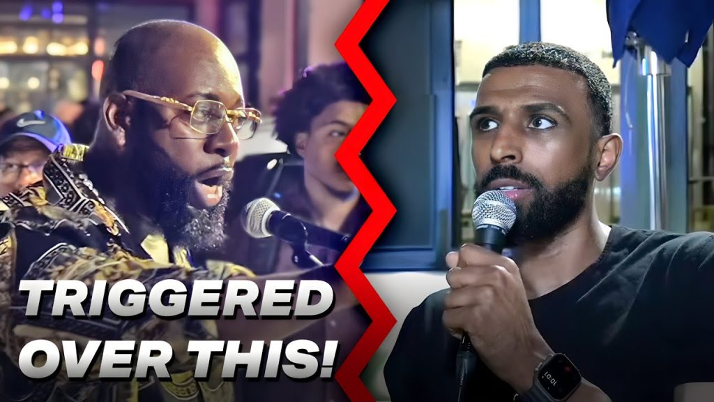 Triggered Hater TRIED To Fight Myron OVER Black Women!