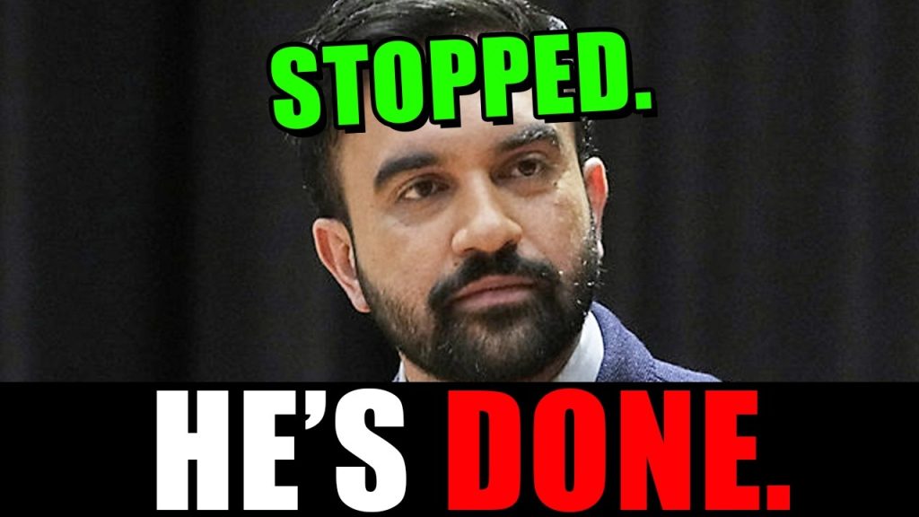 Zohran Mamdani has been STOPPED.