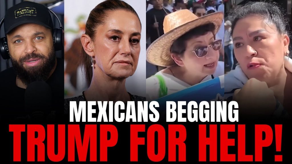Mexico Protesters BEG Trump to Fight Drug Cartels and President Sheinbaum to Make Mexico Great Again Mexico Protesters BEG Trump to Fight Drug Cartels and President Sheinbaum to Make Mexico Great Again