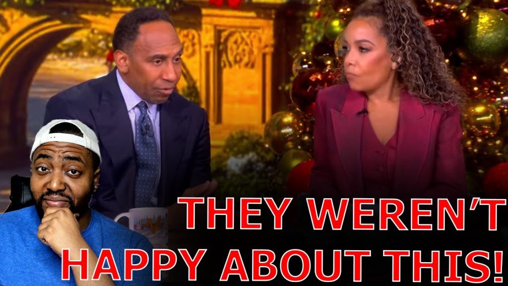 Stephen A Smith DROPS MIC ON The View As They MELTDOWN Over Him Calling Out Seditious Democrats!