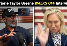 Marjorie Taylor Greene STORMS OFF Interview After THIS Question!