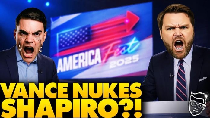 JD Vance Goes SCORCHED Earth Against Ben Shapiro After Ben’s On-Stage Meltdown: ‘Not America First…’