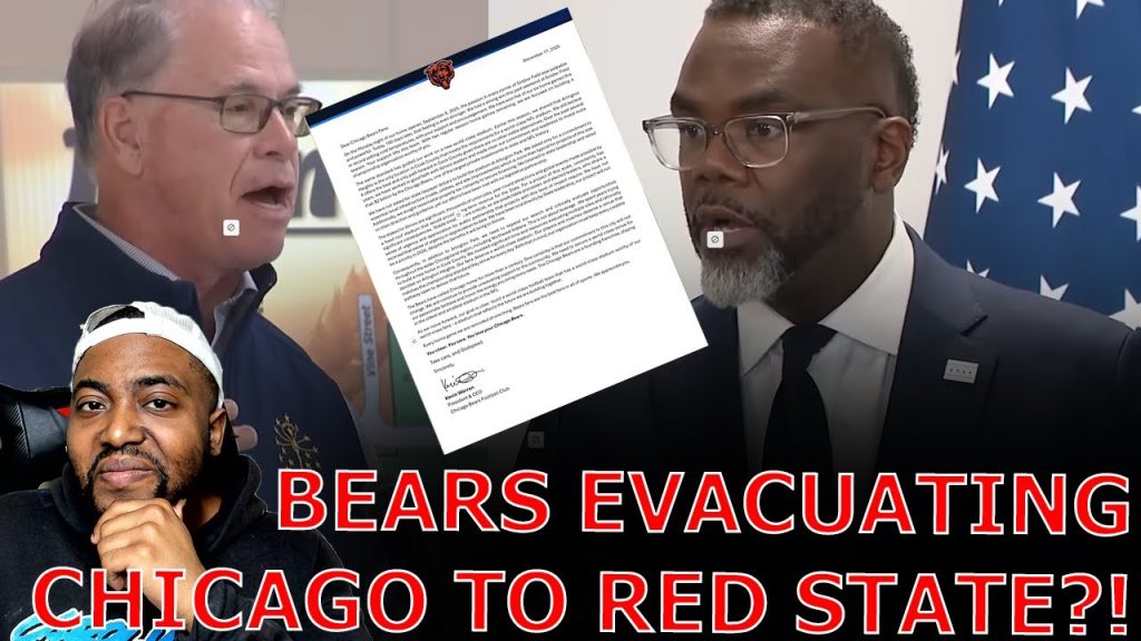 WOKE Chicago Mayor PANICS As Chicago Bears Threaten To Move To RED STATE Over Democrat Leadership!