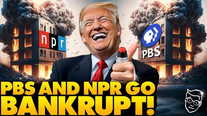 PBS and NPR Officially SHUT DOWN Forever After DOGE Humiliation ‘Trump CURSE!’
