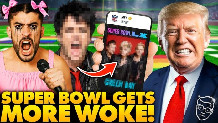 NFL Drops Preview for DEMONIC Anti-ICE Super Bowl Halftime Show | Anti-Trump Greenday Playing Too 🤬