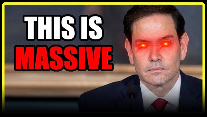 Rubio just DROPPED a NUKE…