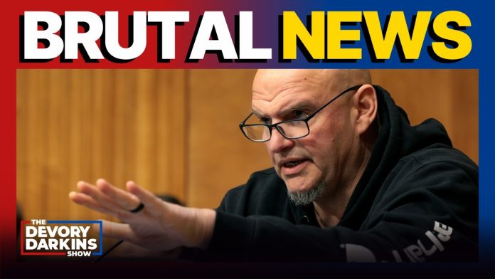 Senator Fetterman drops BRUTAL NEWS for Democrats