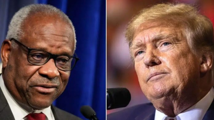 Justice Clarence Thomas Goes Public - Gives Trump Exactly What He Needs