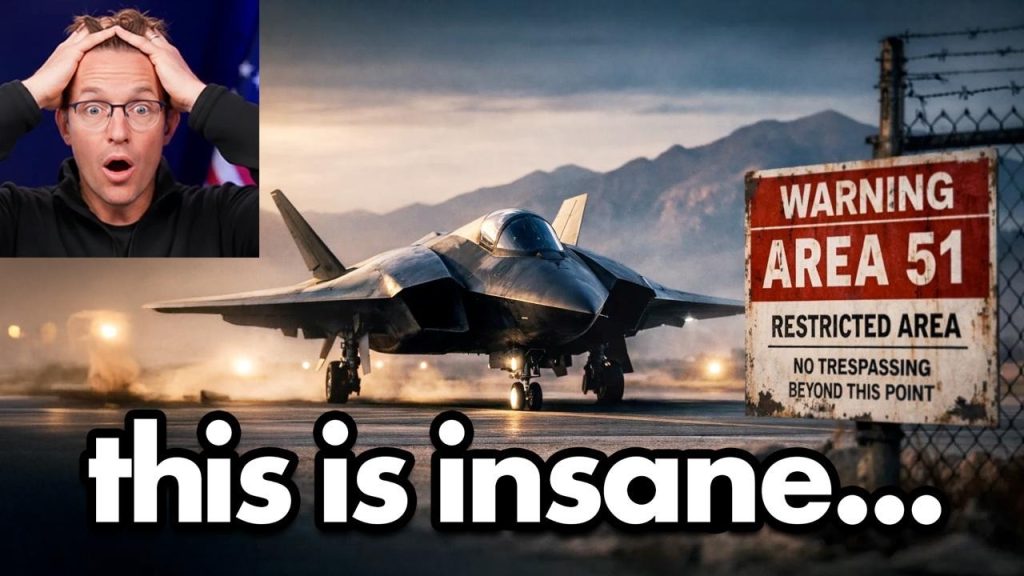 Area 51 Swarmed by Top-Secret Military Jet After Trump Announces Alien Files Release…