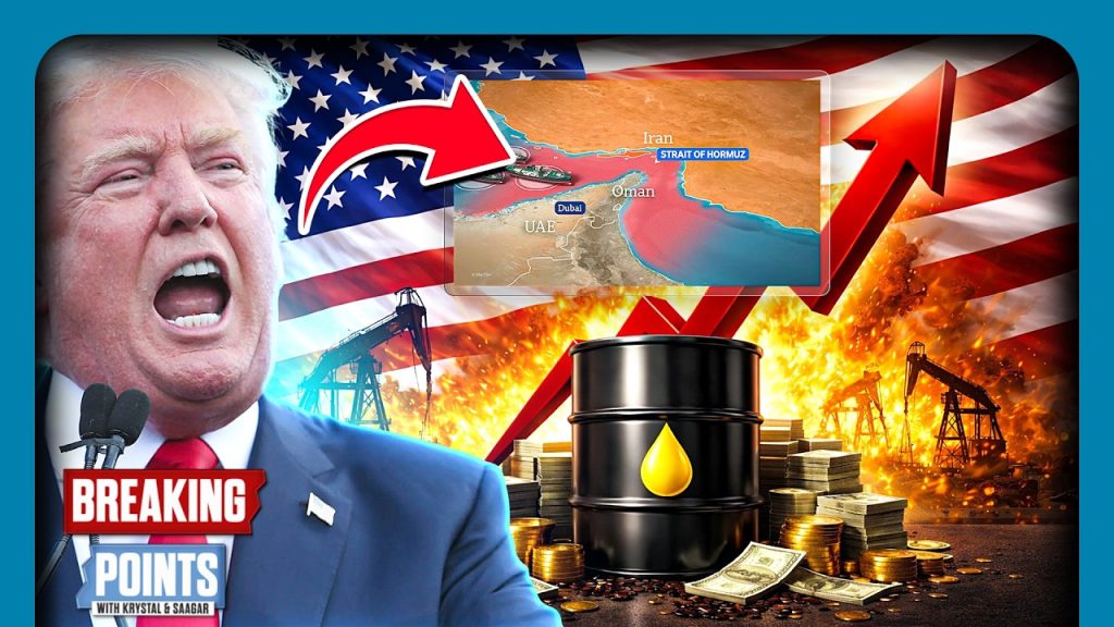 Gas Prices SOAR As Trump Floats TROOPS In Hormuz Strait