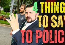 LAWYER: The ONLY 4 Things to Say to a Cop LAWYER: The ONLY 4 Things to Say to a Cop