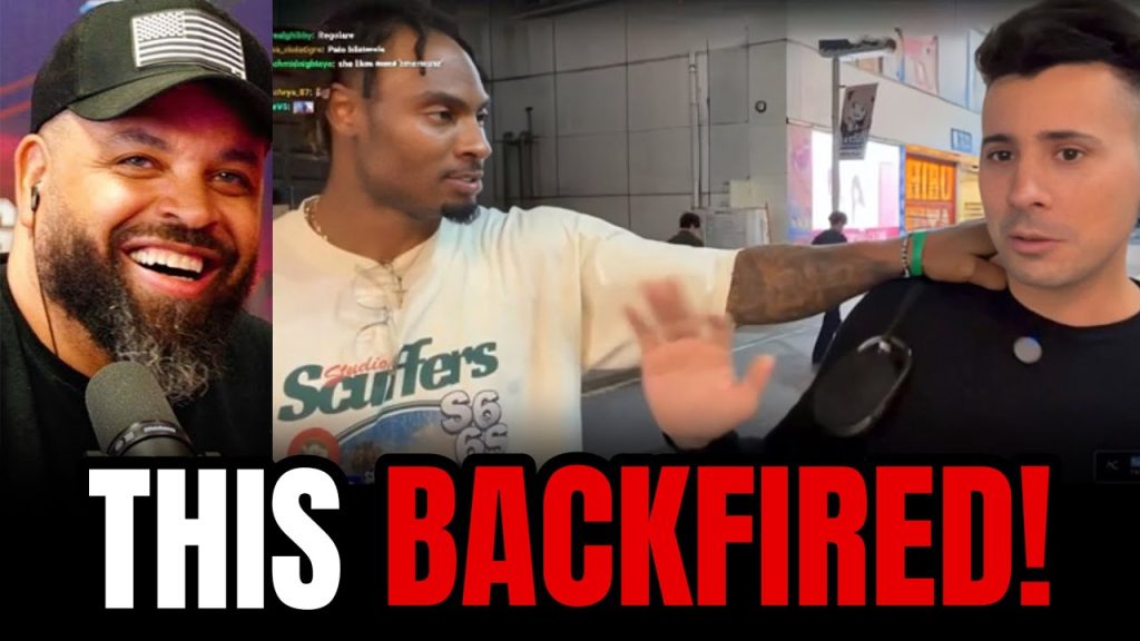 He Tried to Press a Streamer in Public… Huge Mistake