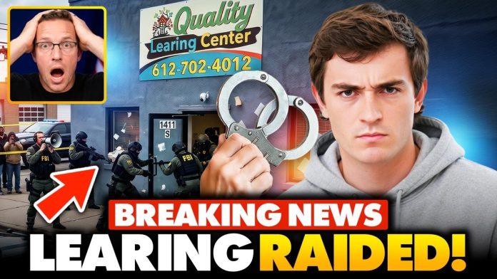 FBI Just Raided The 'Quality Learing Center' in Massive Somali Fraud CRACKDOWN in Minnesota, ARRESTS