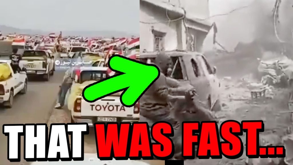 Iraqi forces HEADED INTO IRAN…  INSTANTLY BLOWN UP!!