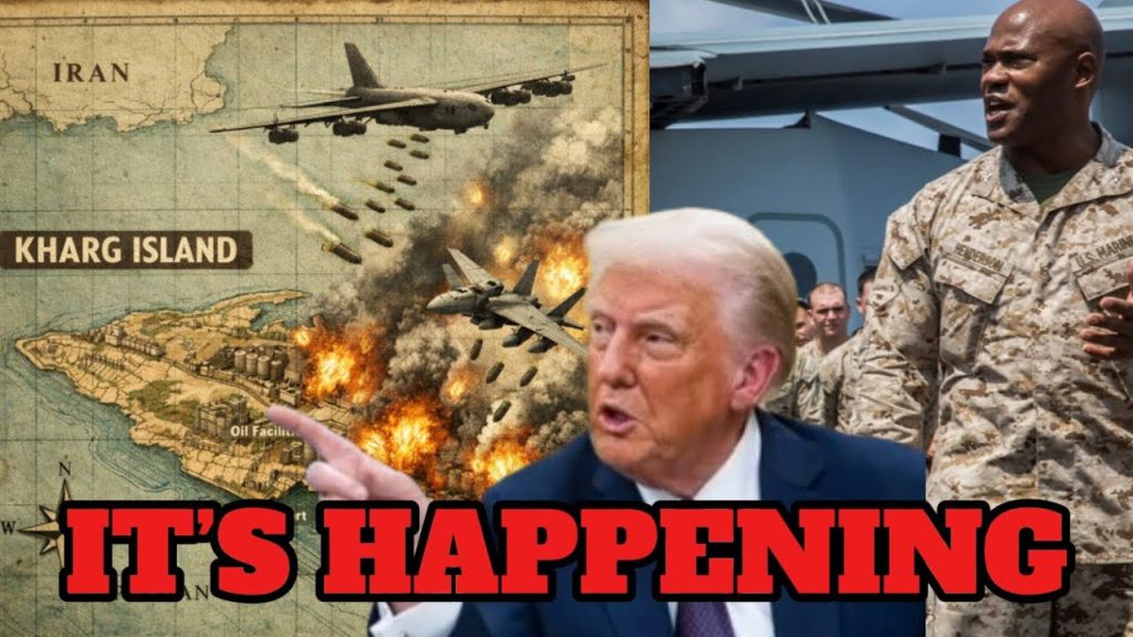 HOLY SMOKES… Trump’s RED LINE Just Sparked A US Attack On Iran’s Kharg Oil Island HOLY SMOKES… Trump’s RED LINE Just Sparked A US Attack On Iran’s Kharg Oil Island