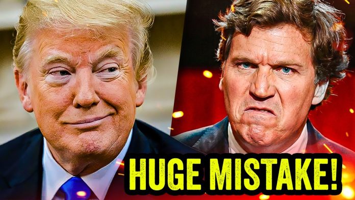 Tucker Carlson’s ATTACK on Trump Just BLEW UP in His Face!!!