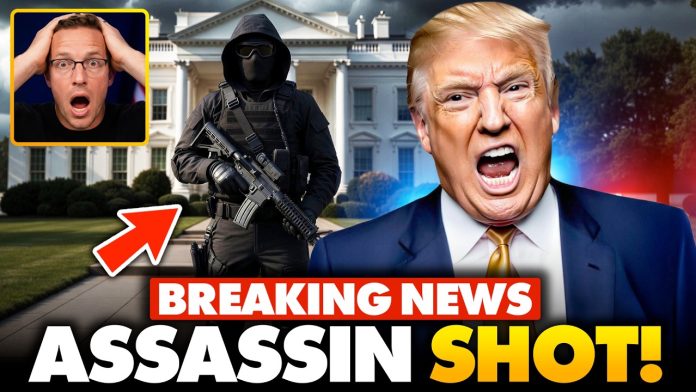🚨 Gunman STORMS White House While Trump is Speaking LIVE | DC on LOCKDOWN | Another Assassination?!