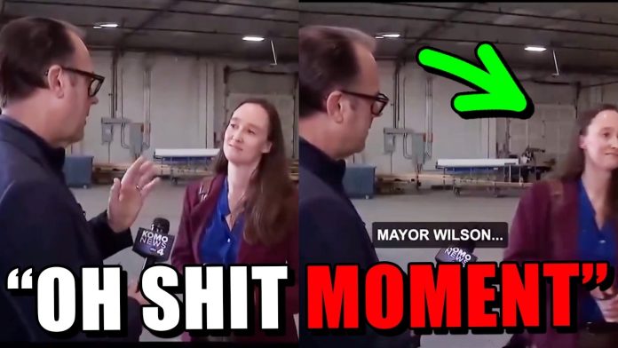 Democrat Mayor RUNS OFF CAMERA as scandal breaks!!!
