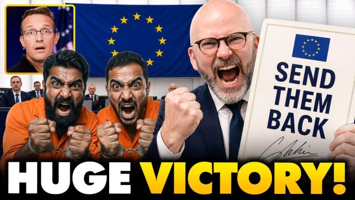 🚨Europe Votes in LANDSLIDE For Mass Deportations, JAILING Illegals! EU Parliament: ‘Send Them Back!’