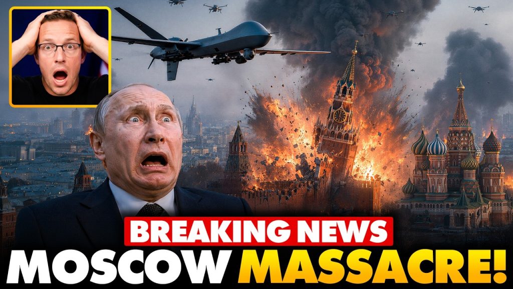 🚨Moscow in FLAMES! Russian Buildings EXPLODE as Boiling Oil Rains Down on Burning Capital City