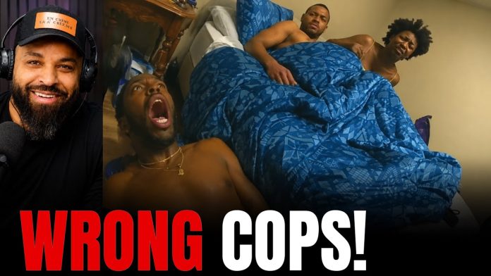 Fleeing Felon Runs Into the Wrong Cops!