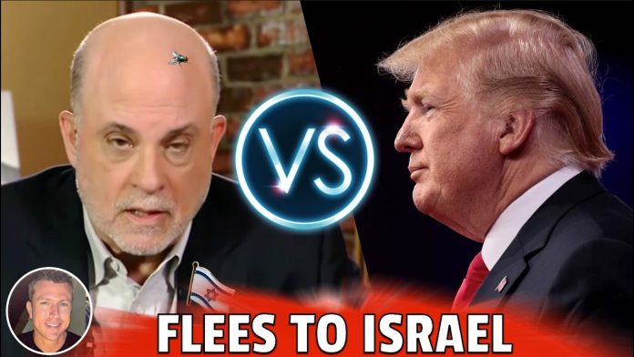 Mark Levin Flees to lsrael - Turns on Trump - Mask Comes Off!