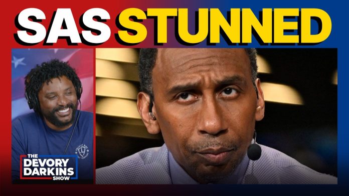 Black Conservative STUNS Stephen A Smith over racial tensions in America