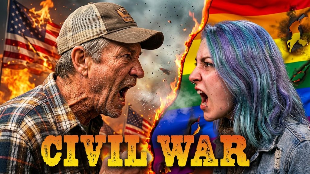 We Asked AI To Simulate If The U.S. Had A Second Civil War
