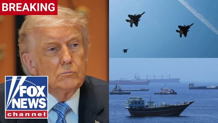 BREAKING: US conducts strikes near Strait of Hormuz