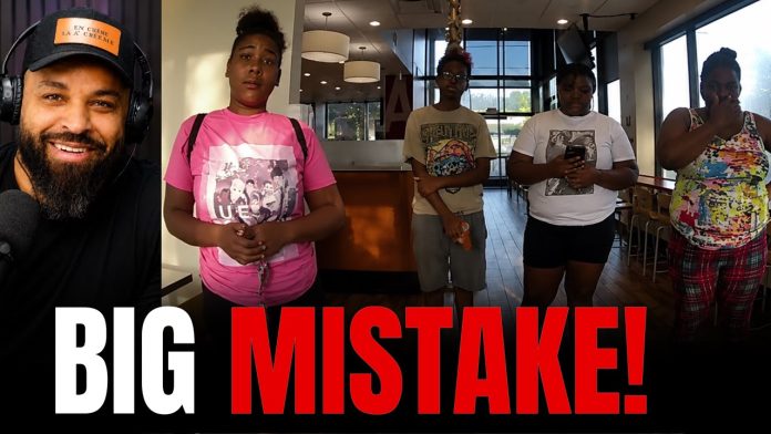 Family Storms Wendy’s… Runs Into the Wrong Cops