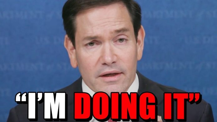 Marco Rubio makes a MAJOR Announcement.
