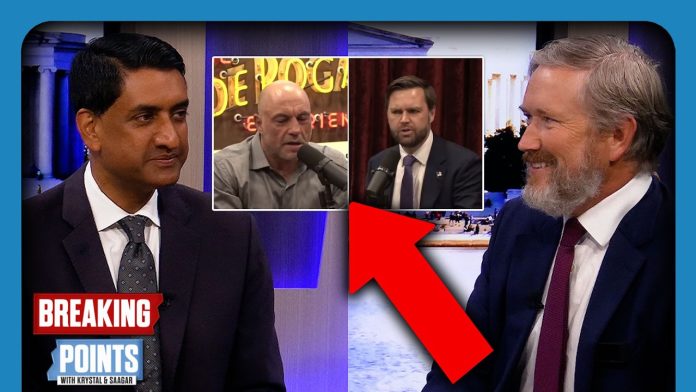 EXCLUSIVE: Khanna, Massie LAUGH At JD Vance On Joe Rogan
