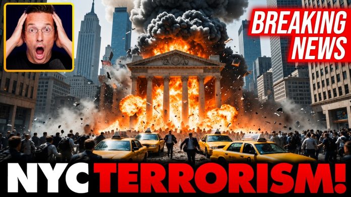 🚨BOMBING in New York City | Explosion, Fire, Black Smoke at FBI Building | Commie Terrorist ARRESTED