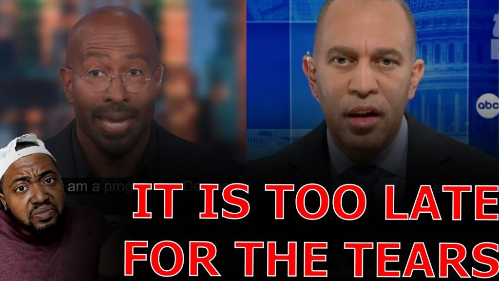 Van Jones LASHES OUT On CNN That Democrats Are PANICKING IN TEARS Over THEIR CAREERS GETTING ENDED!