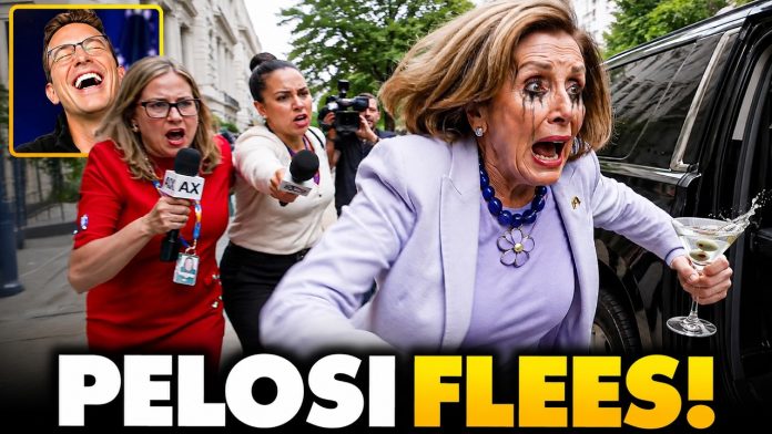 Pelosi Finally CHARGED For Drunk Driving?! Nancy FLEES, Staff SCREAM at Reporters Demanding Answers…