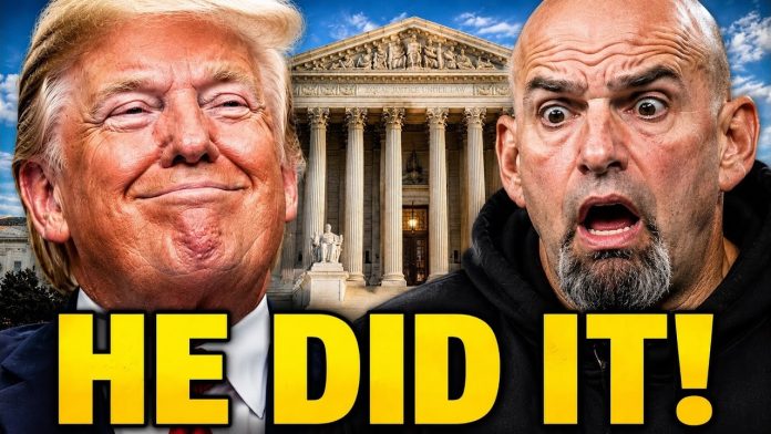Trump GETS HUGE Legal Win - Sen. Fetterman Drops BOMBSHELL