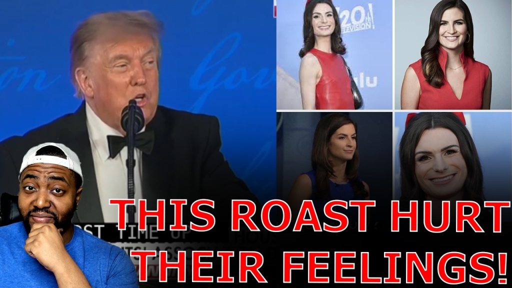 CNN TRIGGERED Over Trump Comparing Kaitlan Collins To Trans Influencer During WHCD Roast!